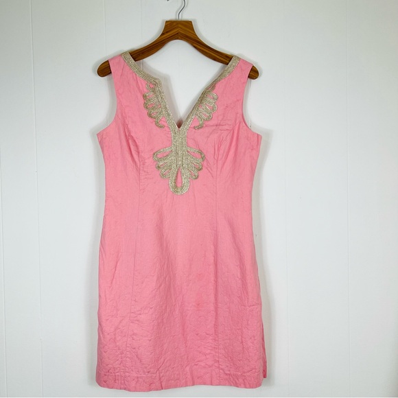 Lilly Pulitzer Neo Pink Shift Dress - Picture 2 of 13